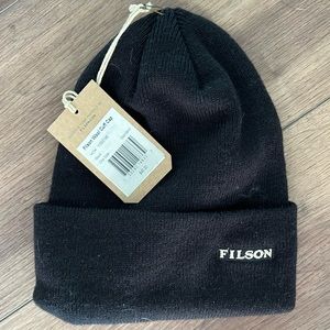 Filson Wool Cuff Cap black